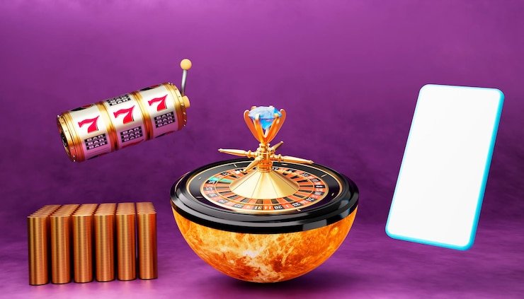 Dealer profesional qqkini88 di studio French Roulette dengan kamera multi-sudut